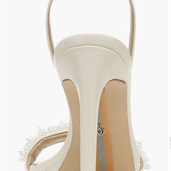 Sam Edelman  Rhinestone Ankle Strap Sandal  9.5M - Picture 7 of 10